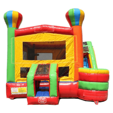 Moonwalk USA Balloon Bounce House Combo Wet n Dry Front View