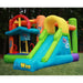 KidWise Double Shot Residential Bouncer Front Left in Backyard View