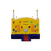 Bouncing Angels Birthday Cake Bounce House Yellow Front View
