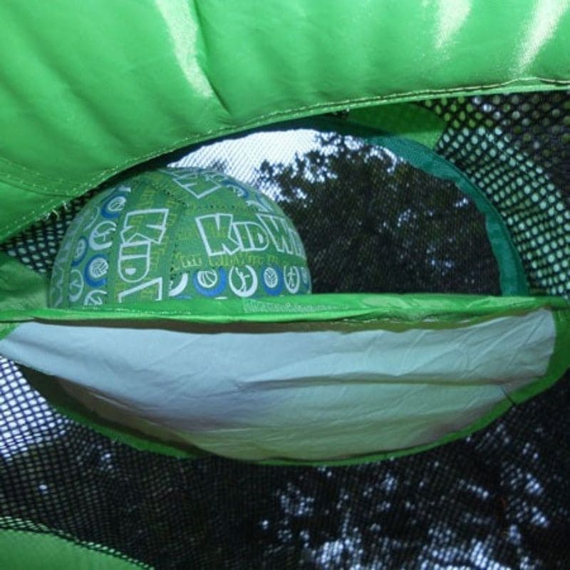 KidWise Arc Arena II Sport Bouncer Inflatable Sports Residential Bounce House Ball Holder View