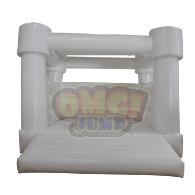 Flat Top Casa Blanca 13x13 Bounce House Front View