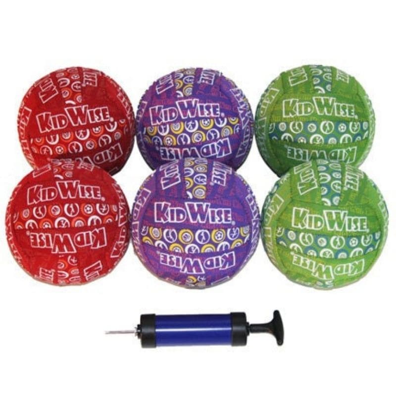 KidWise Arc Arena II Sport Bouncer Inflatable Sports Residential Bounce House Balls with Pump