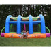 KidWise Arc Arena II Sport Bouncer Inflatable Sports Residential Bounce House Side View with Kids Sitting
