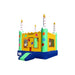 Bouncing Angels Birthday Cake Bounce House Green Front Left View