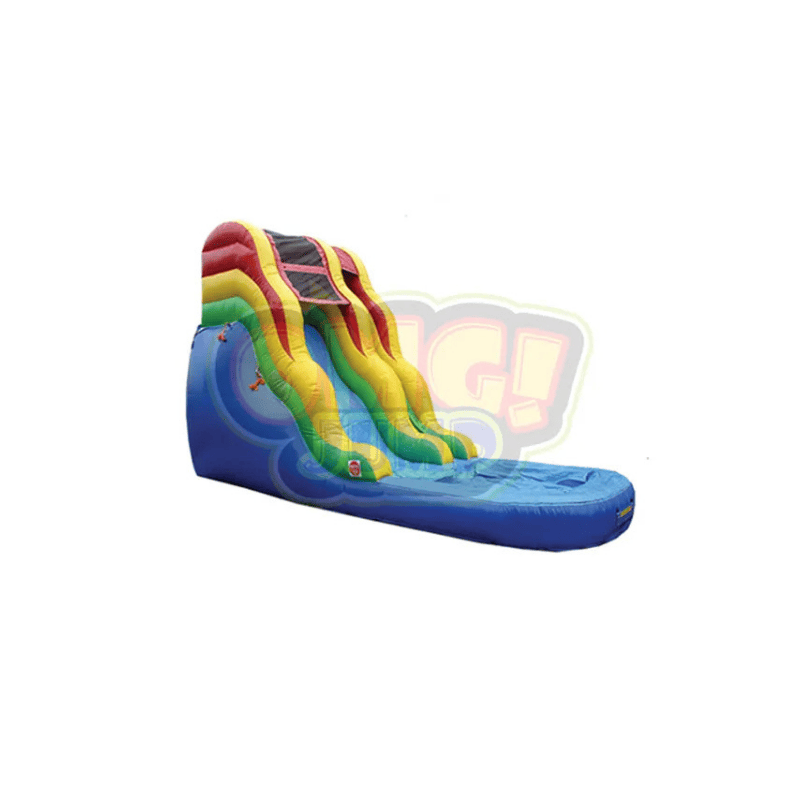 16' Backyard Rainbow Waterslide Right View