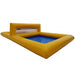Air tight inflatable volleyball game filled with water for stability, perfect for outdoor and poolside fun