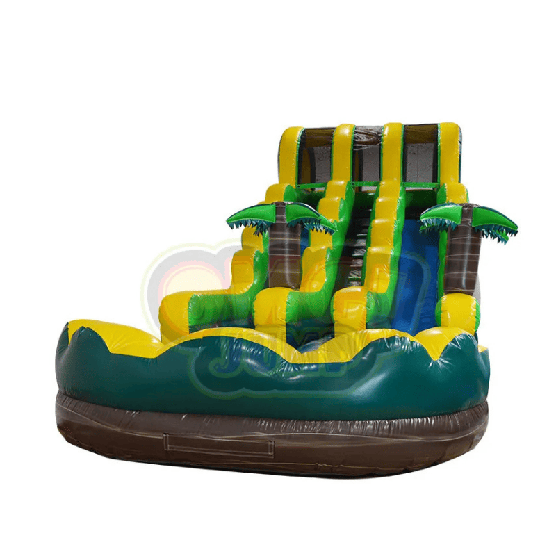 18' La Ceiba Waterslide Front View