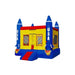 Bouncing Angels Rocket Modular Bounce House - 13 FT in Primary Colors Front Left View