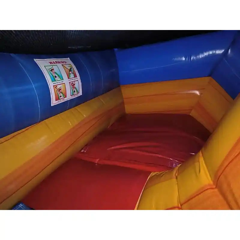 12ft Blue Wave Inflatable Water Slide – Inflate-O Jumpers Top Slide View