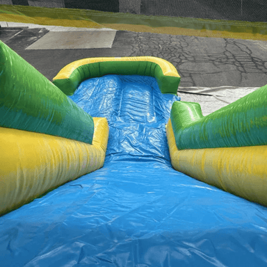 Moonwalk USA 13'H Palm Tree Water Slide Wet n Dry Slide View