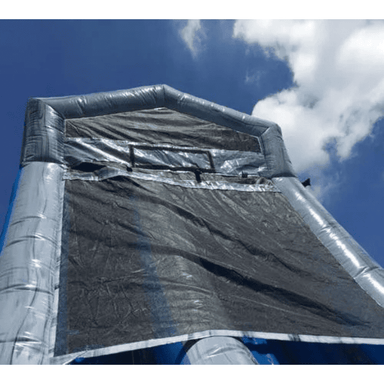 Moonwalk USA 19'H Rock Mountain Water Slide Wet n Dry Top Netting View