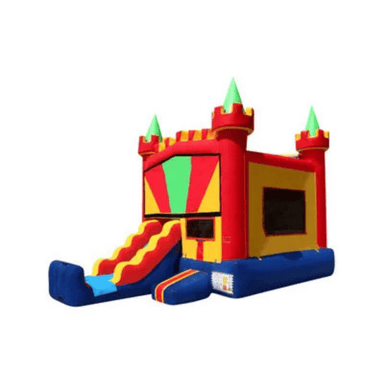21ft Variety Color Mini Combo – Bright Multi-Color Inflatable for Kids Front Left View