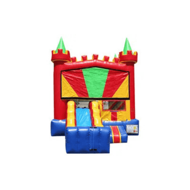 21ft Variety Color Mini Combo – Bright Multi-Color Inflatable for Kids Front View