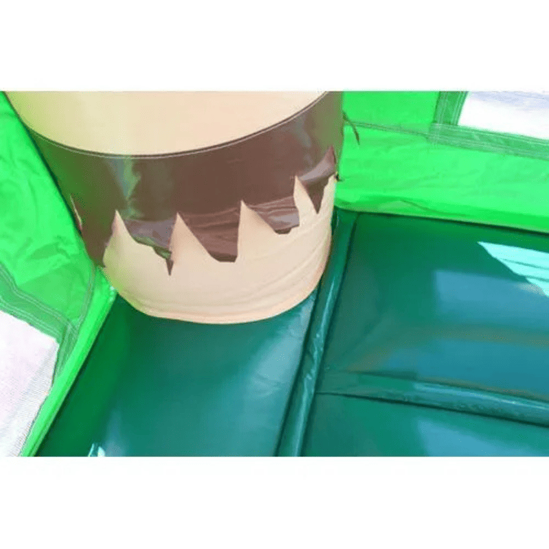 Moonwalk USA Palm Tree Bounce House Inside Bottom Corner View