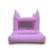 7x7 Ball Pit Bounce House – Multi Colors Bounce House Pink Front View
