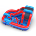 Avyna Adventure Park Pro Inflatable Obstacle Course Top Render View with Features Showcased