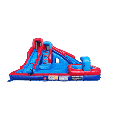 Avyna Extreme Waterpark Pro Inflatable with Water Slide front view
