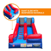Avyna Mega Slide Pro Inflatable Front View with Material Information