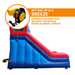 Avyna Mega Slide Pro Inflatable Right View with Blower Information