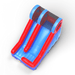 Avyna Mega Slide Pro Inflatable Top Render on White Background