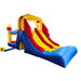 Avyna Royal Tower Slide 1 Bouncy House Front Right View on White Background