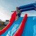 Avyna Royal Tower Slide 2 Bounce House Kid Jumping Down Dual Lane Slide