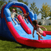 Avyna Royal Wave Bounce House 2 with Dual Lane Water Slide with Kids Playing