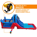 Avyna Splash Castle Pro Inflatable Water Slide Powerful Blower Easy Setup