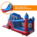 Avyna Splash Castle Pro Inflatable Water Slide Reinforced Materials Information