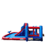 Avyna Splash Zone Racer Pro Bounce House with Water Slide Side Entrance View