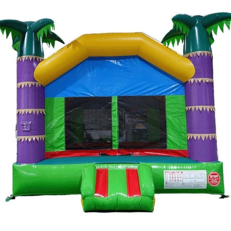 Eagle Bounce Combo Package – Palm Tree or Fiesta Bouncer + 13' Water Slide Bouncer Choice View