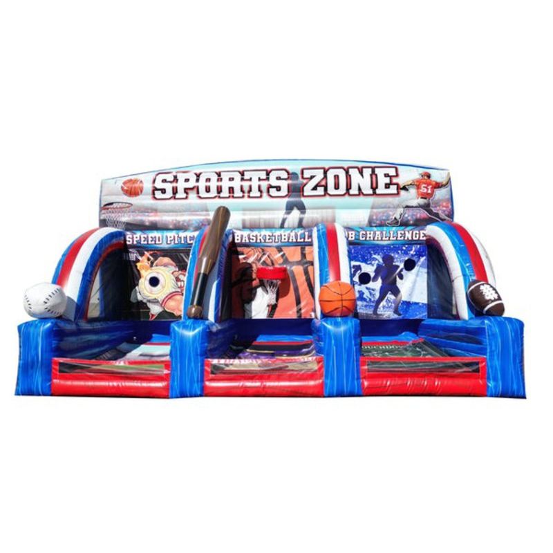Bouncing Angels Sports Zone with 3 Games Front