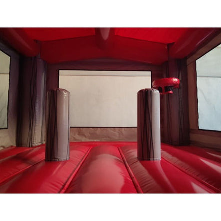 Inside features view of the Monster Truck commercial bouncer