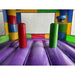 Eagle Bounce Block Castle Bounce House Inside Features of Hoop and Beams