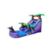Bouncing Angels Purple Dolphin Inflatable Water Slide - 15 FT in Purple Left