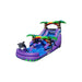 Bouncing Angels Purple Dolphin Inflatable Water Slide - 15 FT in Purple Front Left Alternate