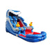 Bouncing Angels Duck Inflatable Water Slide - 16 FT in Blue Front Right
