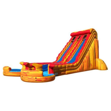 Bouncing Angels 22ft Cali Inferno Water Slide Dual Lane Front Left