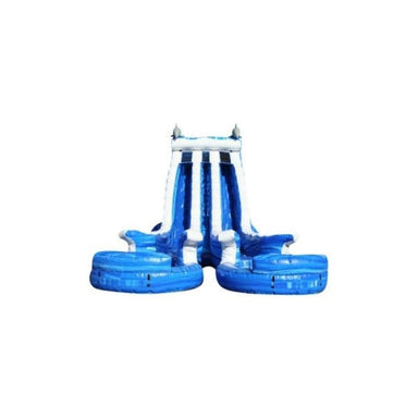 Bouncing Angels 22ft Cali Ocean Slide Dual Lane Front