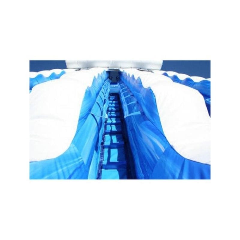 Bouncing Angels 22ft Cali Ocean Slide Dual Lane Ladder