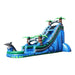 Bouncing Angels 22ft Dolphin Splash in Green and Blue Front Left
