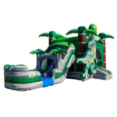 2-Lane T-Rex Combo Wet n Dry Front Slide