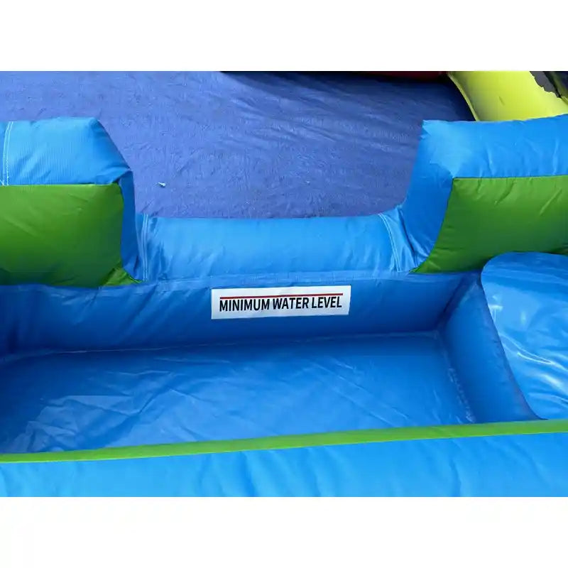 Pool Exit View of Monster Truck Combo with Removable Pool by Eagle Bounce