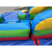 Removable Pool Side View of Safari Combo Bounce House with Detachable Pool