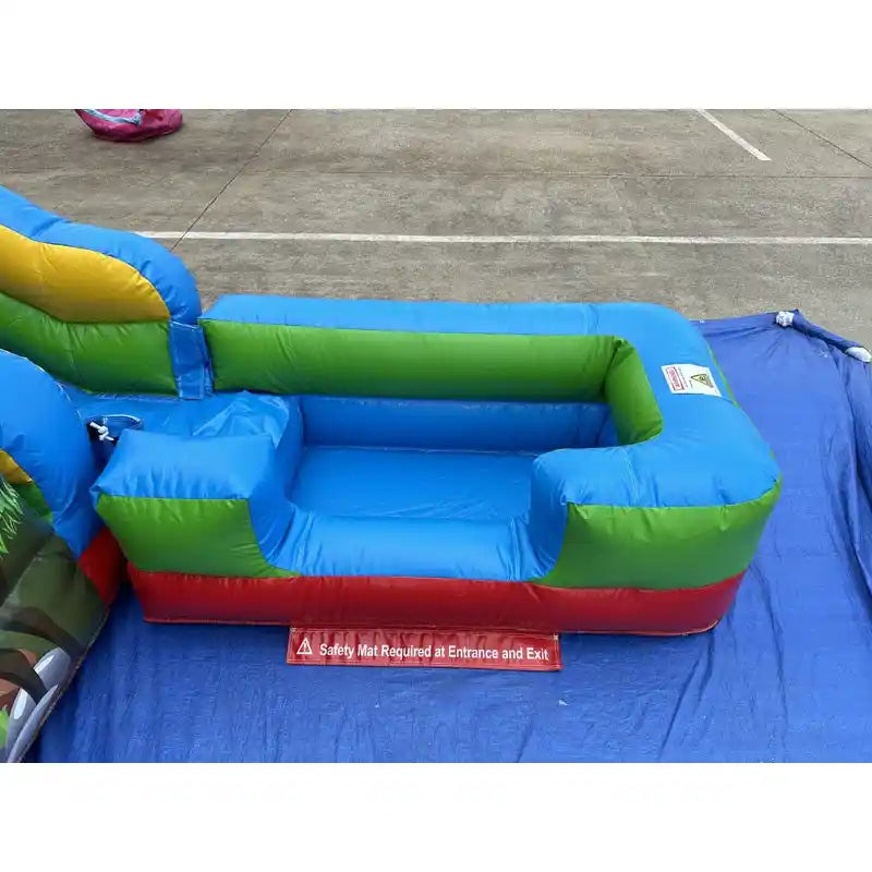 Safari Inflatable Bounce House Combo Pool View CB-2163