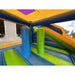 Inside Features of Commercial 5 in 1 Princess Bounce House by Eagle Bounce