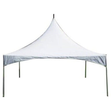 Eagle Bounce 10x10 High Peak Frame Tent Front Close View on White Background