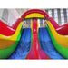 Eagle Bounce 40 FT Turbo Inflatable Rainbow Obstacle Course Top of Dual Lane Slide View