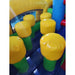 Eagle Bounce 40 FT Turbo Inflatable Rainbow Obstacle Course Pop Ups 