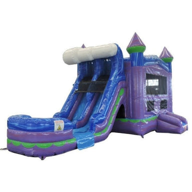 Front Right View of Purple Wave Wet Dry Combo Bounce 